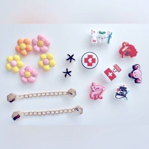16 Assorted Shoes Charms for Crocs - NWOT